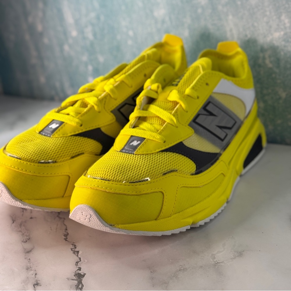 Yellow and Gray Sneakers - Picture 6 of 10